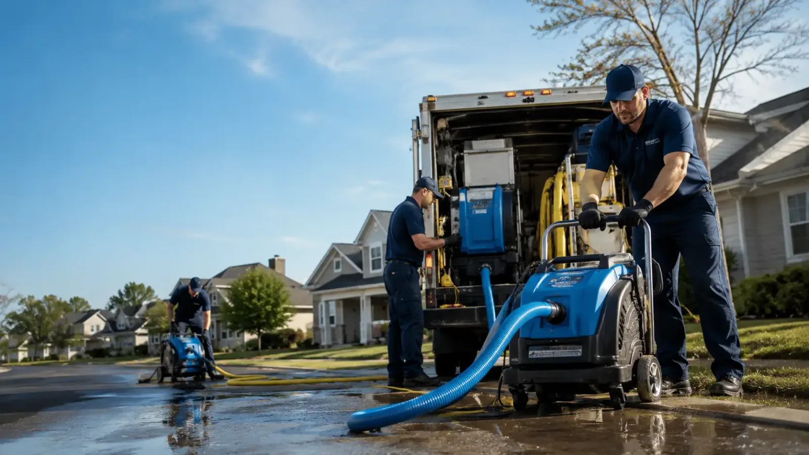 Flood Damage Cleanup in Likely, CA
